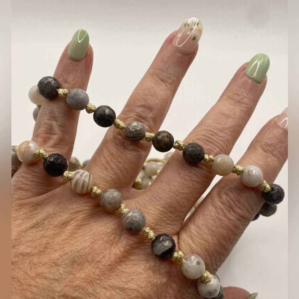 🖤🩶Host Pick🩶🖤 Chan Luu Solar Quartz Charm Opal Necklace - Picture 15 of 17